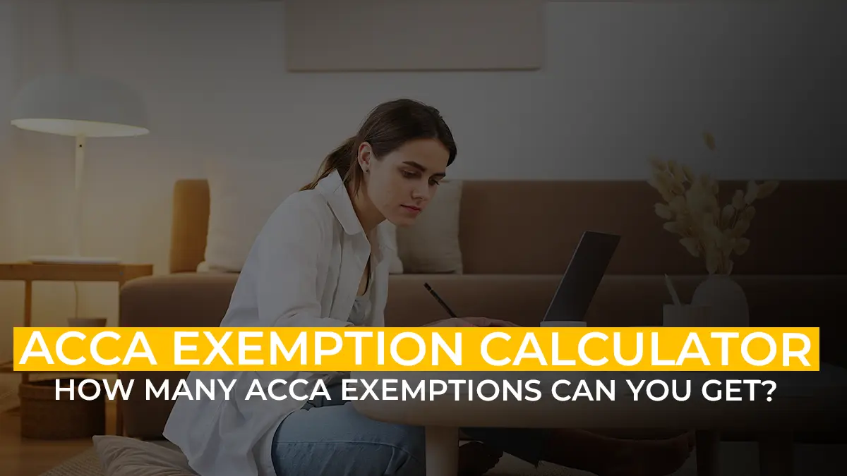 ACCA Exemption Calculator