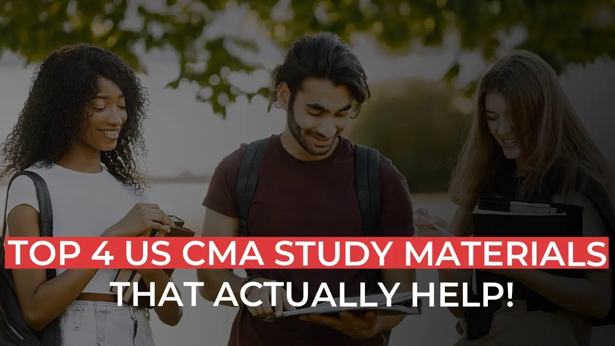 Top 4 US CMA Study Materials & Books | Recommended By Proschool Experts